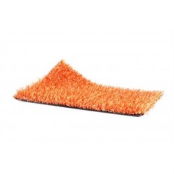 Orange kunstgr�s - gr�st�ppe - pris pr m2